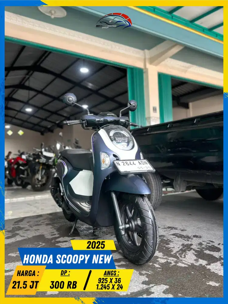 HONDA SCOOPY NEW 2025 BEKAS RASA BARU BOS HIKMAH MOTOR KEPUH
