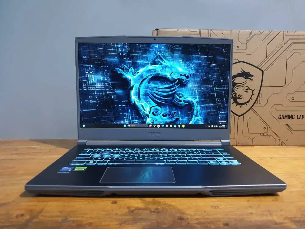 MSI Thin B13UC i5-13420H 8/512GB RTX 3050 4GB FHD 144Hz Garansi 2028