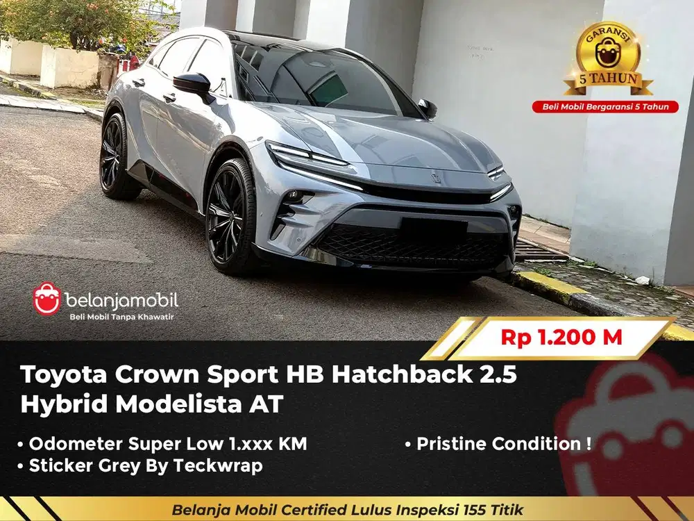 [ KM 1RB PERAK ] Toyota Crown Sport Hatchback HEV Modelista 2024/2025