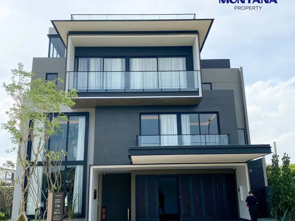 Dijual Rumah Exclusive LAYTON Semi Furnish New di Navapark BSD City
