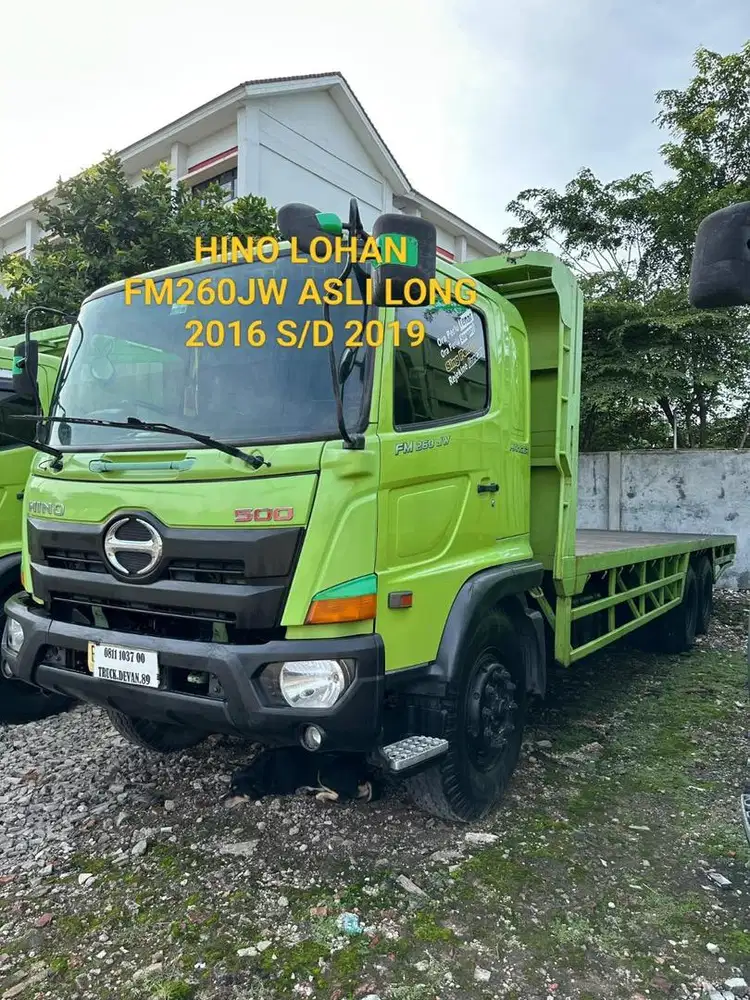 HINO LOHAN FM260JW ASLI LONG 6x4 LOAD BAK TRONTON ISTIMEWA SEKALI