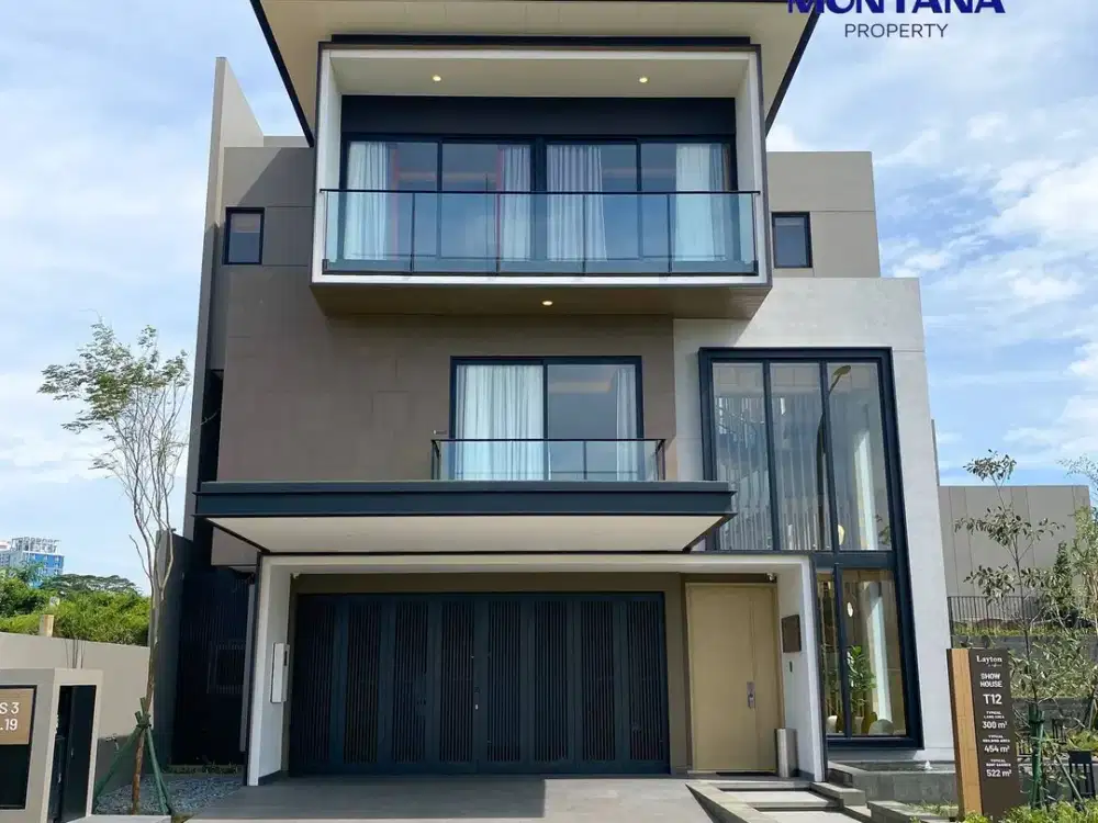 Dijual Rumah Exclusive Corner - LAYTON new di Navapark BSD City