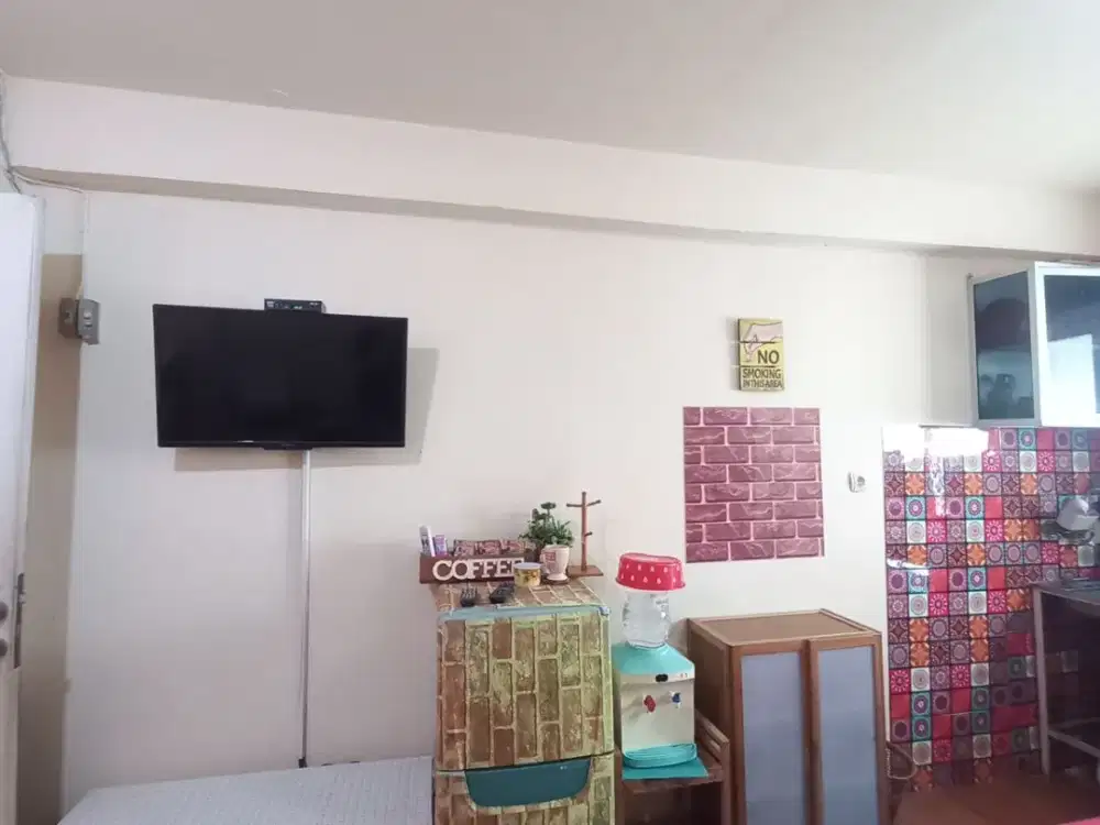 Sewa Apartemen gading nias Studio room Tahunan lt 9 Chrysant