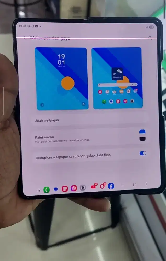 Samsung Galaxy Z Fold 4 12gb 256gb ex resmi minus