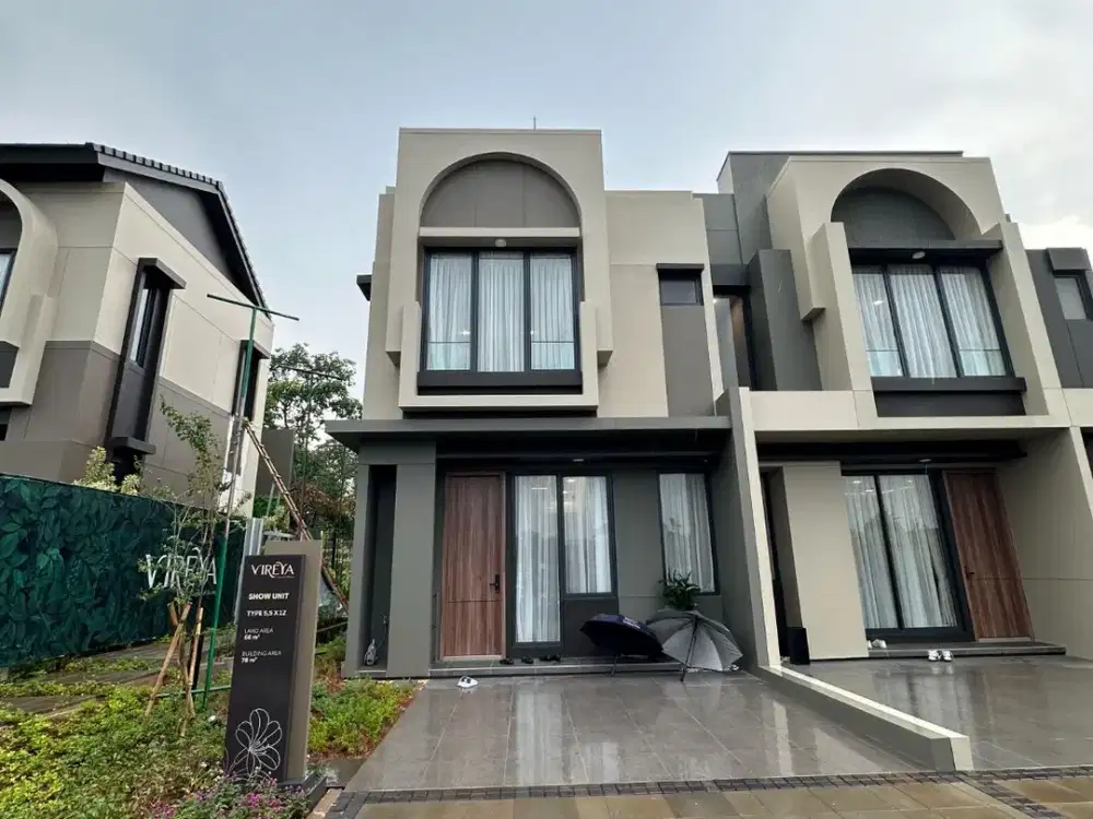 VIREYA BSD NEW FACADE - HARGA 1 M-AN!