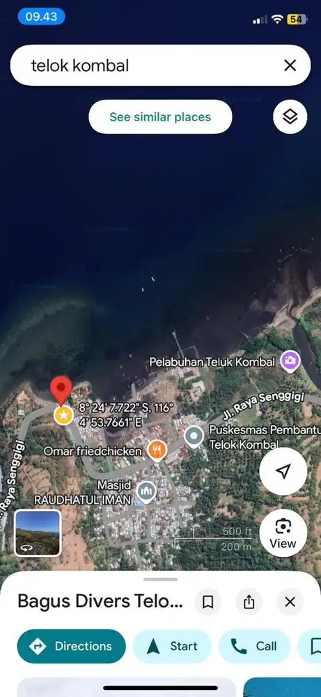 Jual tanah lokasi strategis di Telok Kombal, Pemenang, Lombok Utara.33