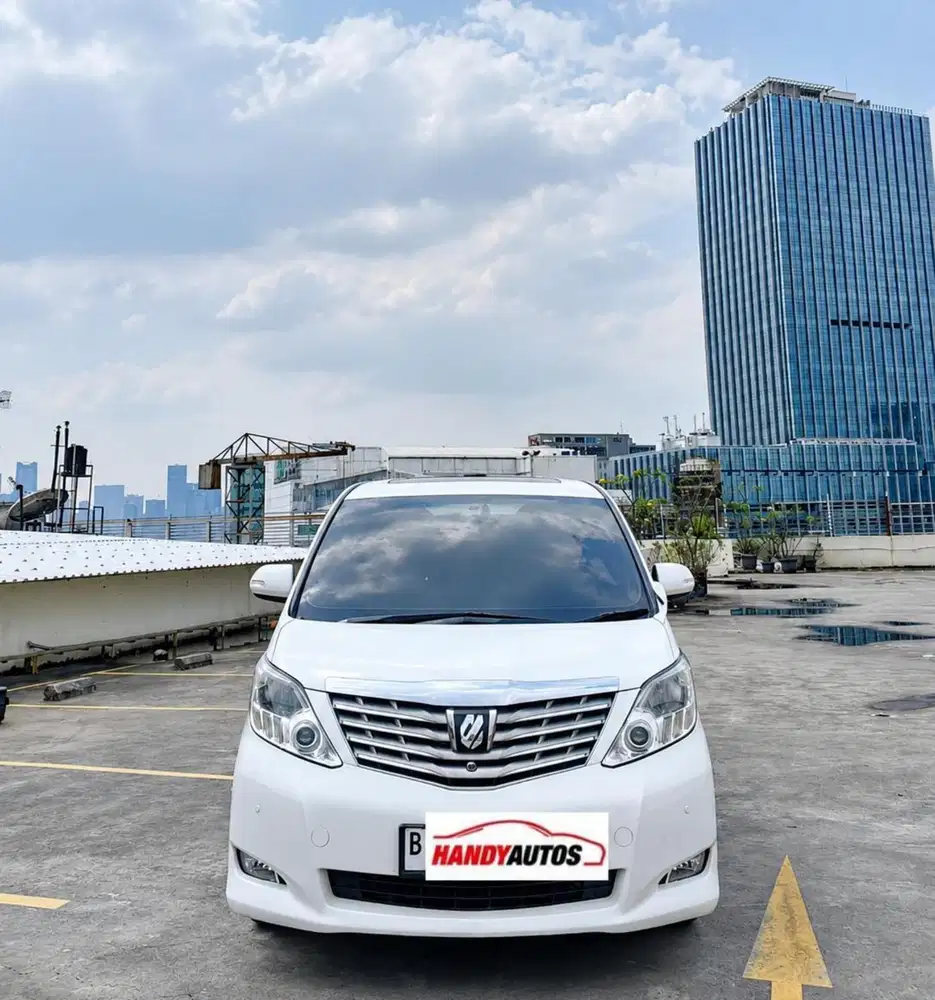 Toyota Alphard G Premium Sound Tahun 2010 Automatic Putih