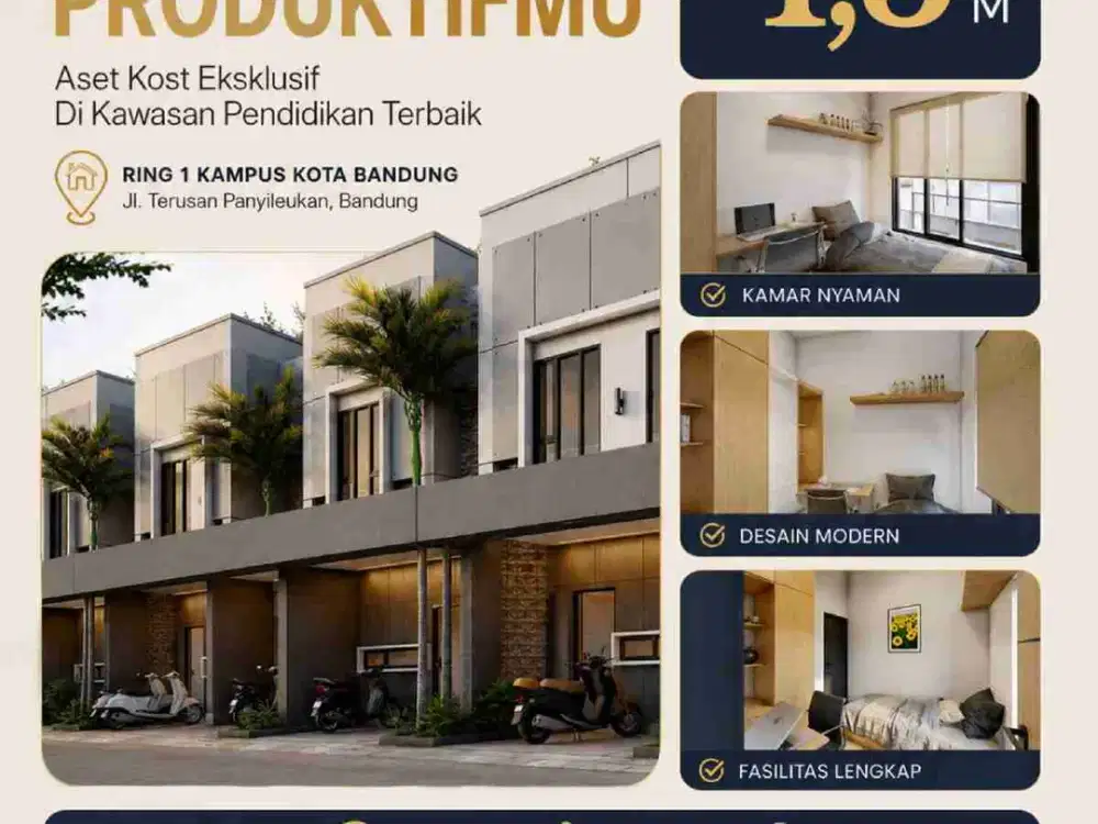 Jual Rumah Kost Di Panyileukan Bandung Dekat 5 Kampus Ternama Di Kota Bandung