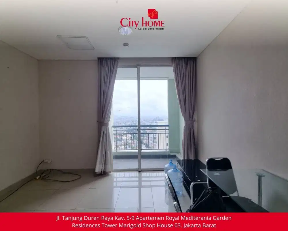 For Rent Apartemen 1 Bedroom Semi Furnished Central Park