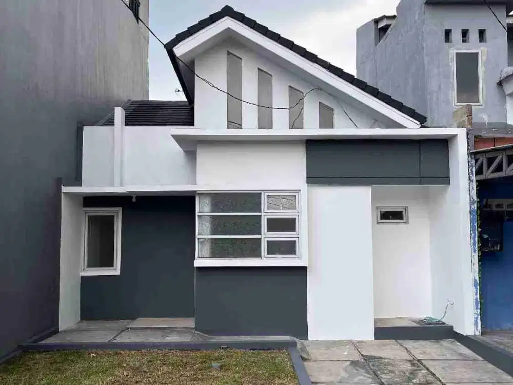 Dijual rumah siap huni di cluster Alana Green, Jembatan 3, Rawalumbu Bekasi