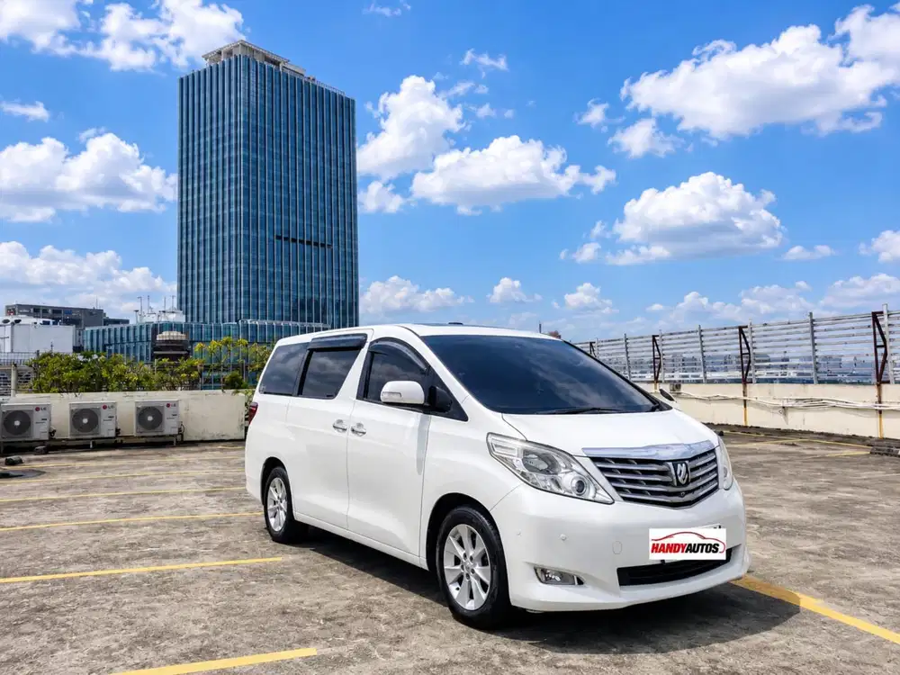 Toyota Alphard G Premium Sound Tahun 2010 Automatic Putih
