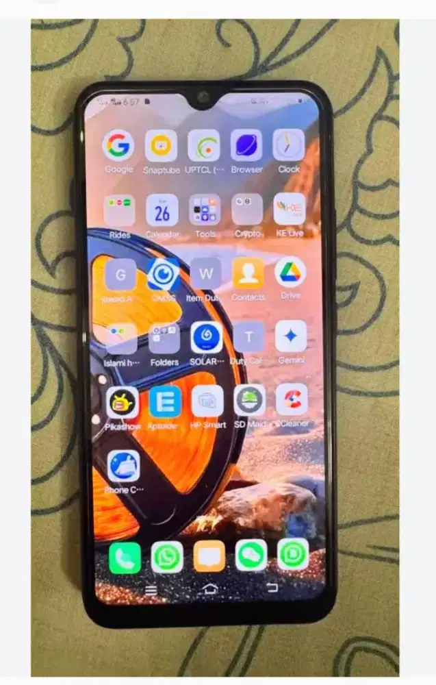 Vivo Y15 4G Ram 3/64 gb fingerprint Sehat
