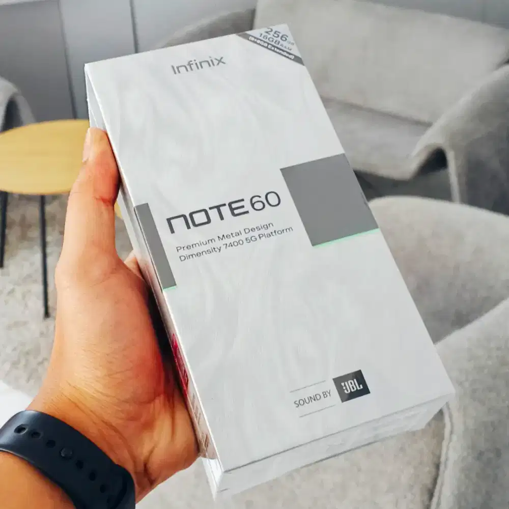 INFINIX NOTE 60 5G 8/256 GB Garansi Resmi
