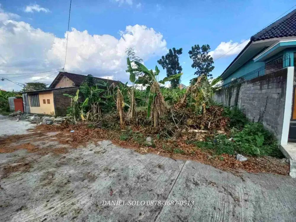 Dijual Tanah Pucangan Kartosuro dekat Kampus IAIN UIN