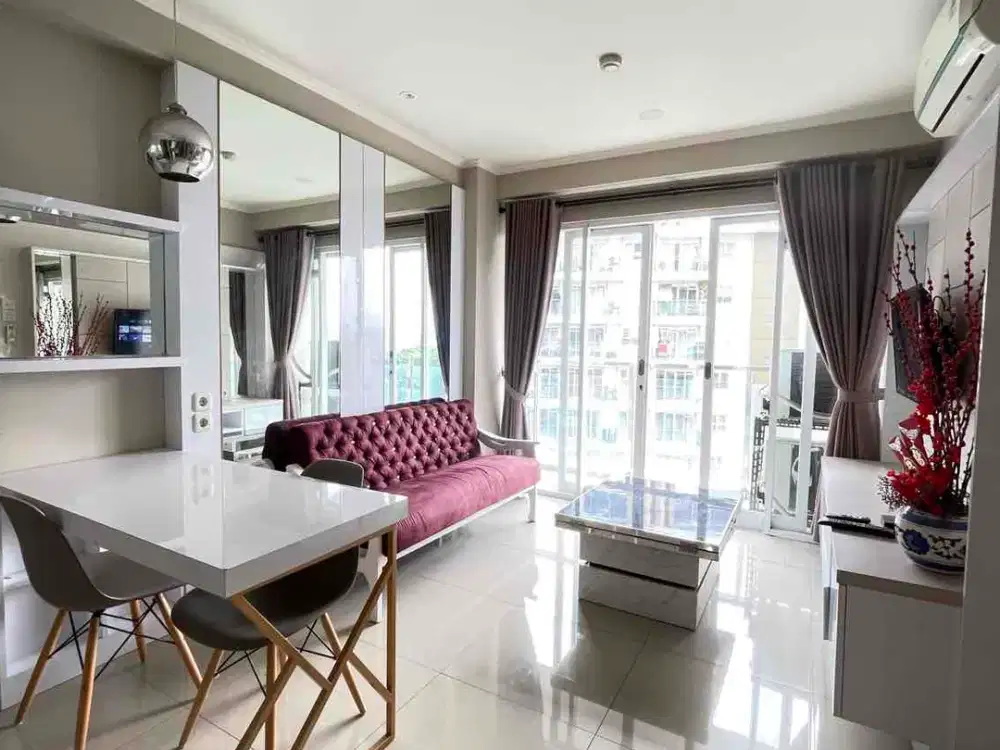 disewakan type 2br full furnish apartemen gateway pasteur dekat exit toll