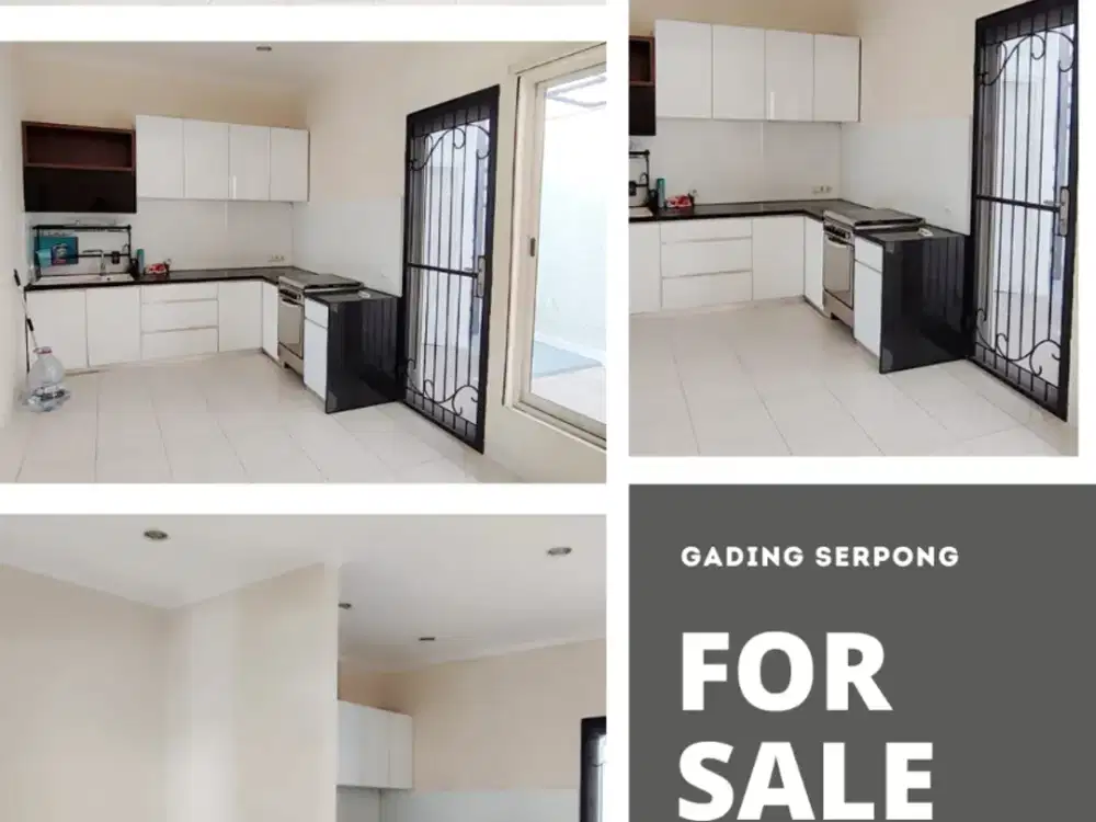 Dijual rumah siap huni cluster new Jasmine, deket sekolah pahoa  gading serpong