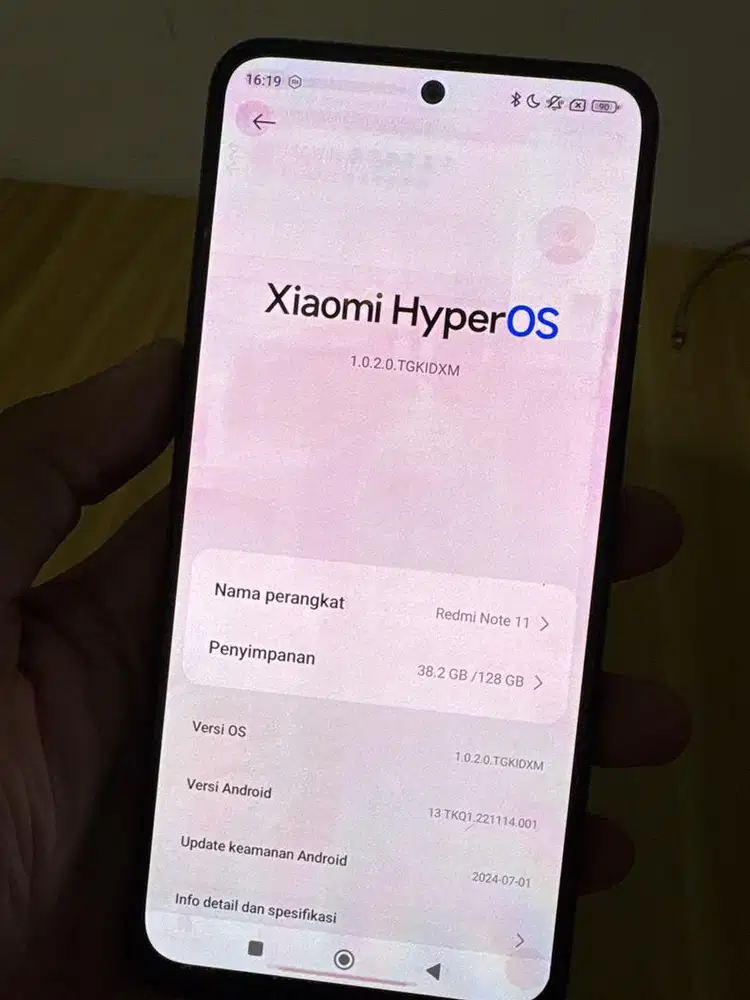 Xiaomi redmi note 11 4G ram 4/128gb minus