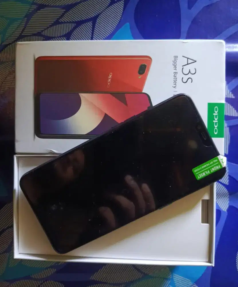 Jual hp baru oppo a3s ram 6/128 layar  6,2 inch fulset