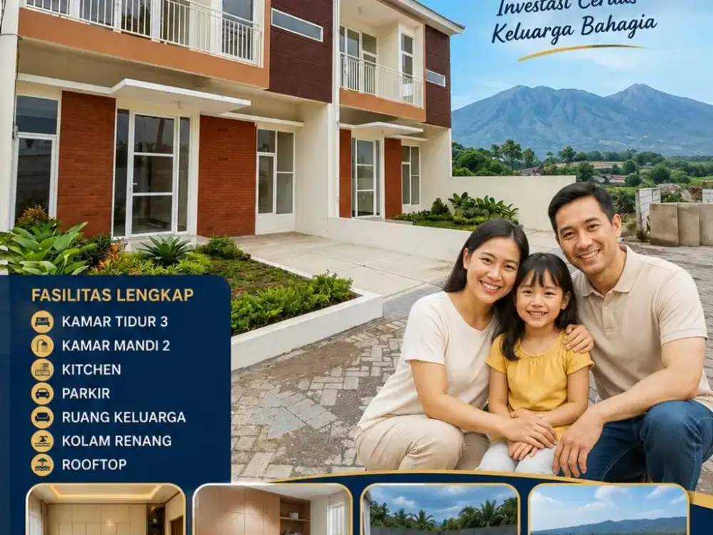 Villa 5 menit jatimpark 3 kota wisata batu cocok untuk disewakan