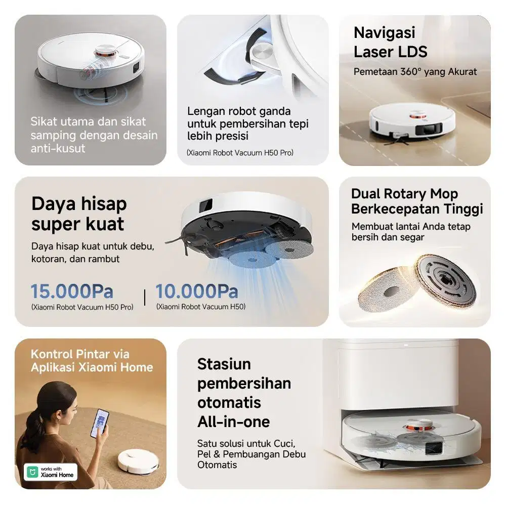 Xiaomi Robot Vacuum H50