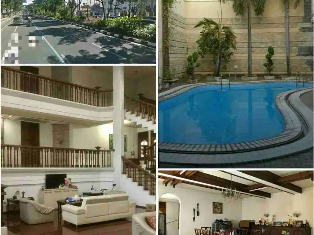 Rumah Strategis Dijual di Nol Jalan Raya Darmo Surabaya Pusat