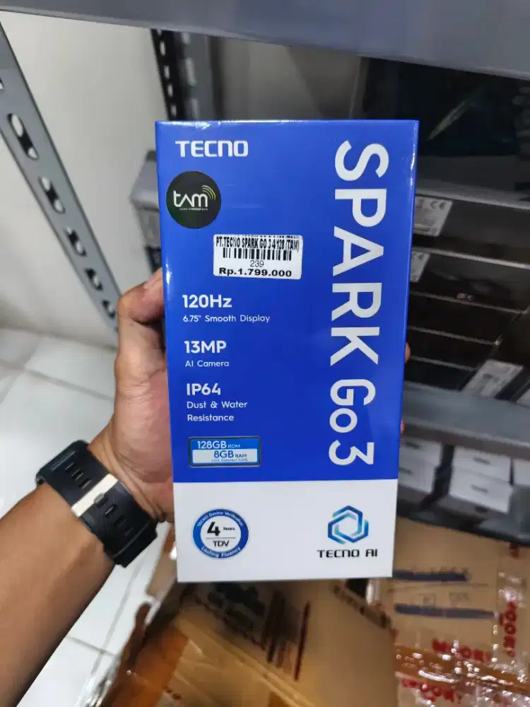 TECNO SPARK GO 3 4/128GB | ATLANTIS DAHAYAT