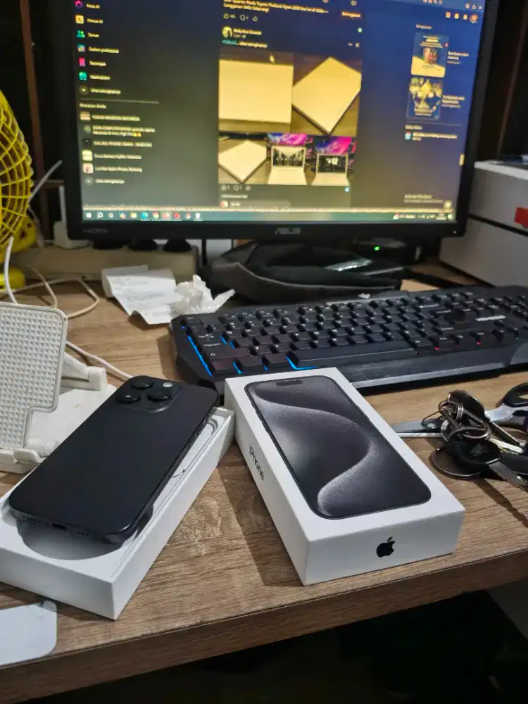 Iphone 15 pro 128 resmi