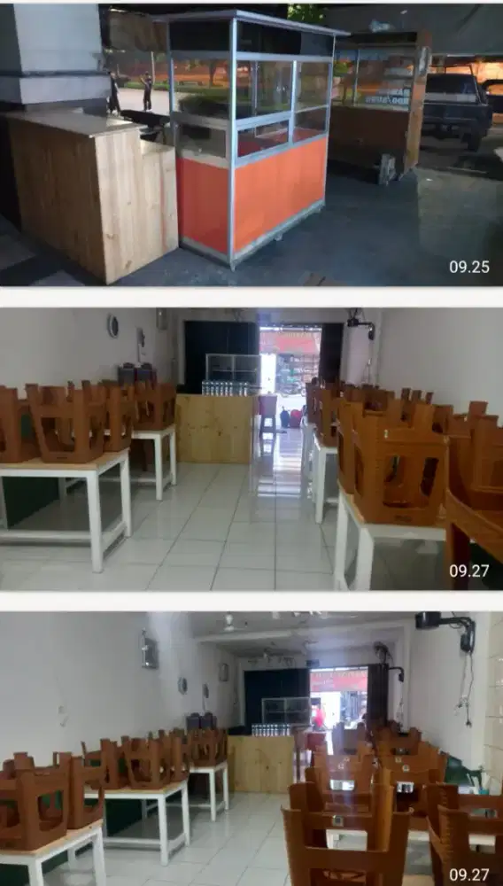 Perlengkapan usaha warung makan