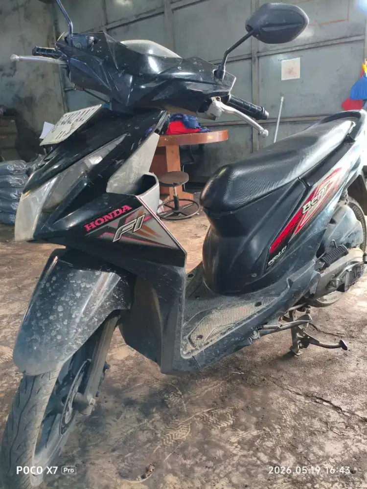 Jual motor beat th 2013 starter kasar
