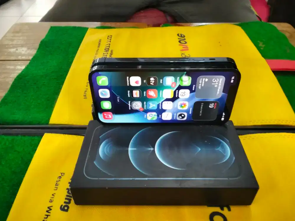 iPhone 12 pro 256 GB iBox mulus no minus lengkap
