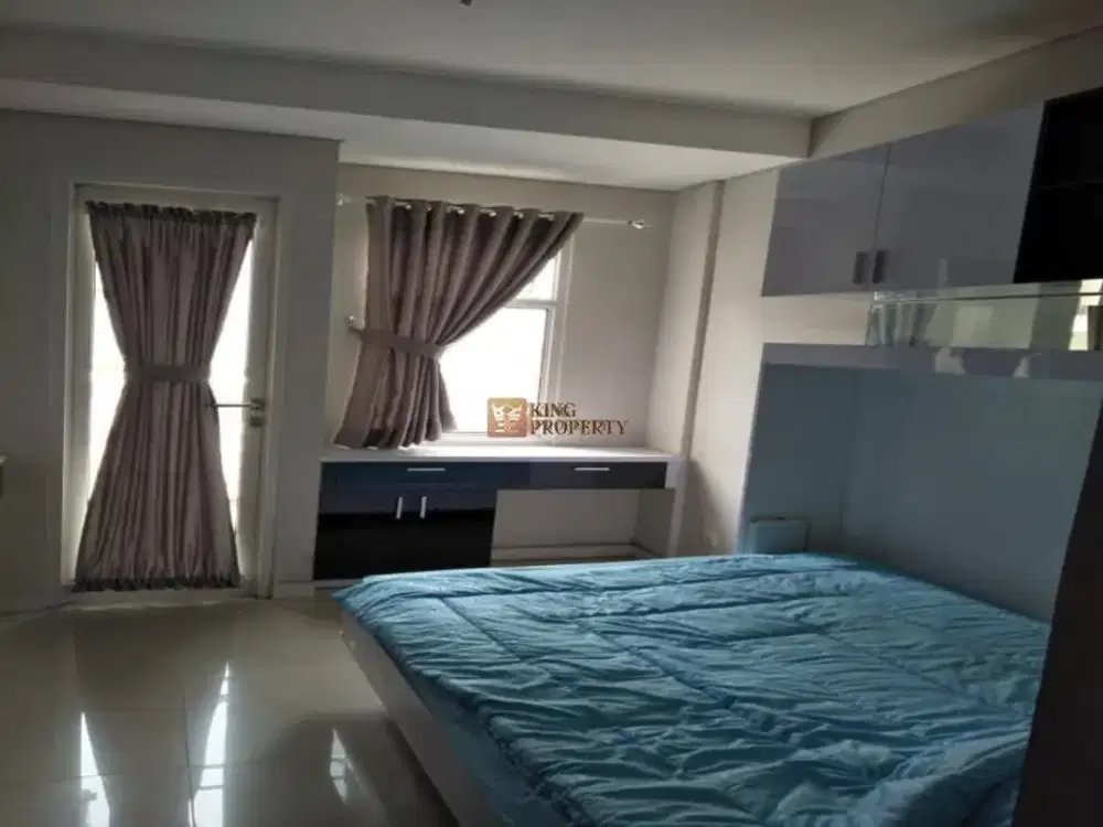 Unit Khusus Ada Kitchenset, Disewa Studio Madison Park Fully Furnished Interior Bagus Siap Huni, Area Podomoro City Central Park Jakarta.