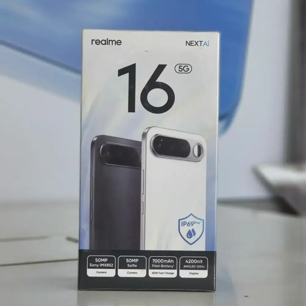 REALME 16 5G RAM 8)256 NEW
