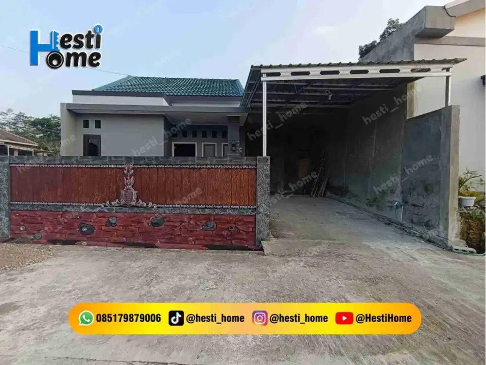 Rumah Modern 595 Juta di Gunungpati Semarang — 3 Kamar, Garasi, Lokasi Nyaman & Strategis!