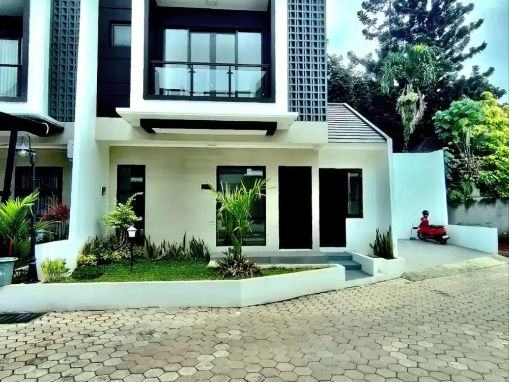 jual cepat rumah baru di huk, selangkah ke stasiun lrt cibubur