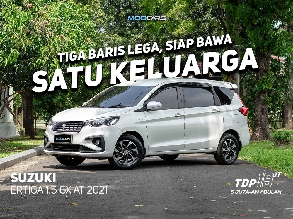 ERTIGA GX AT 2021 PUTIH SUZUKI AUTOMATIC MPV
