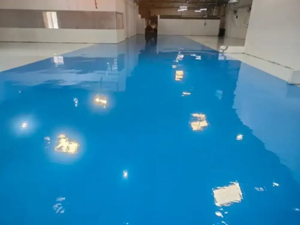 Epoxy cat lantai