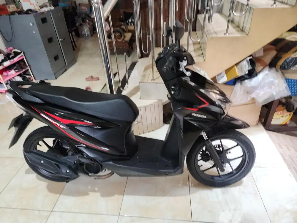 Beat all new 2024 hitam glosy gbm