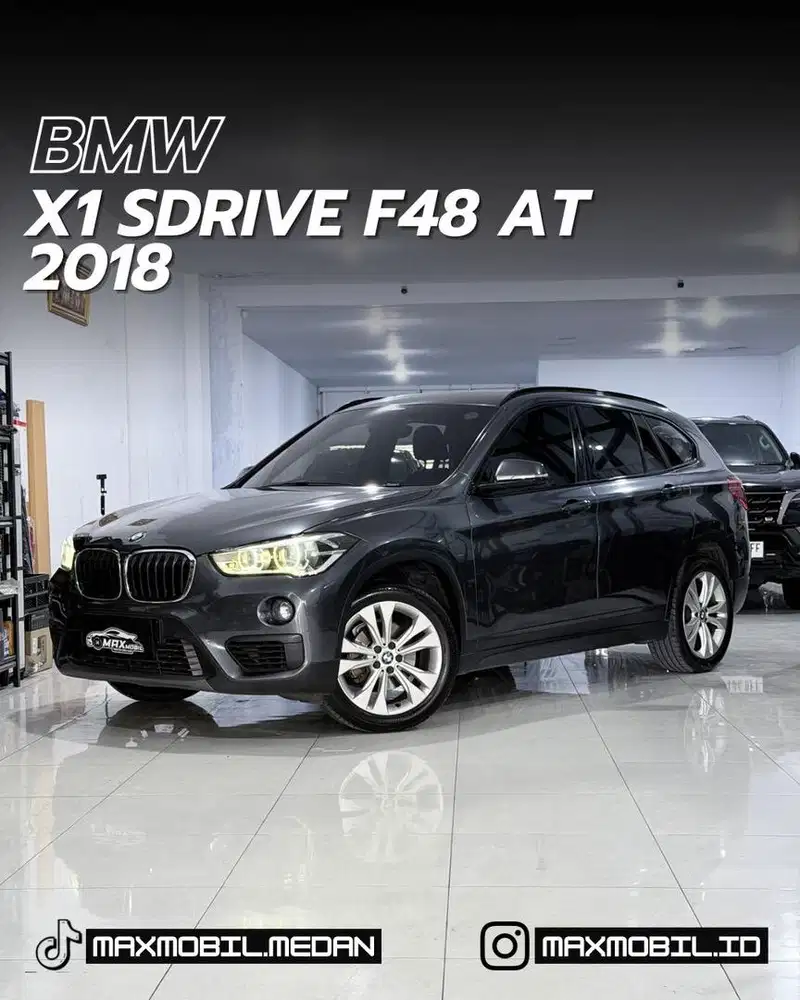 [ODO 50RB‼️] BMW X1 SDRIVE F48 AT 2018 pemakaian 2019