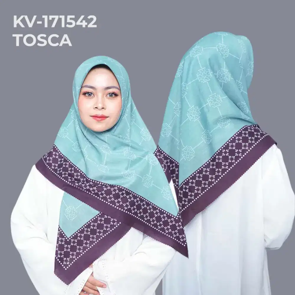 Hijab motif premium standar