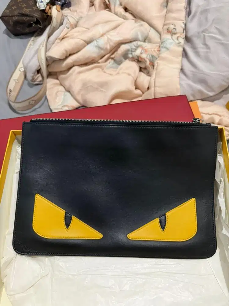 Fendi Eye Monster Clutch