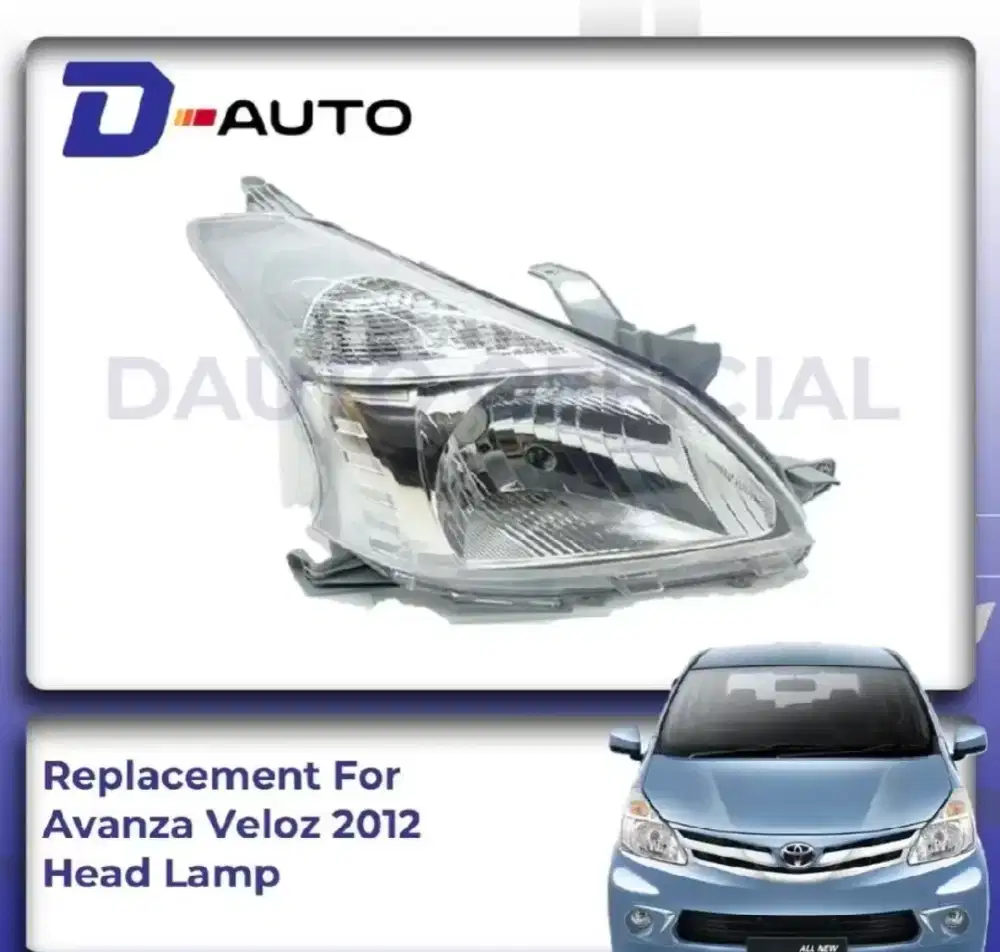 Lampu head lamp all new avanza 2012(kiri)