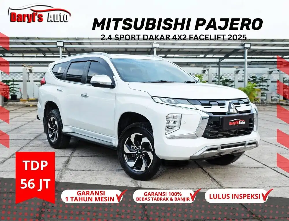 2025 Mitsubishi Pajero Sport Dakar AT Diesel Sunroof Like NEW TDP 56jt