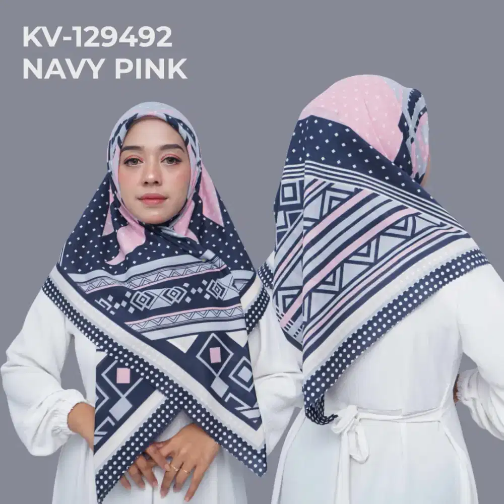 Hijab motif premium standar