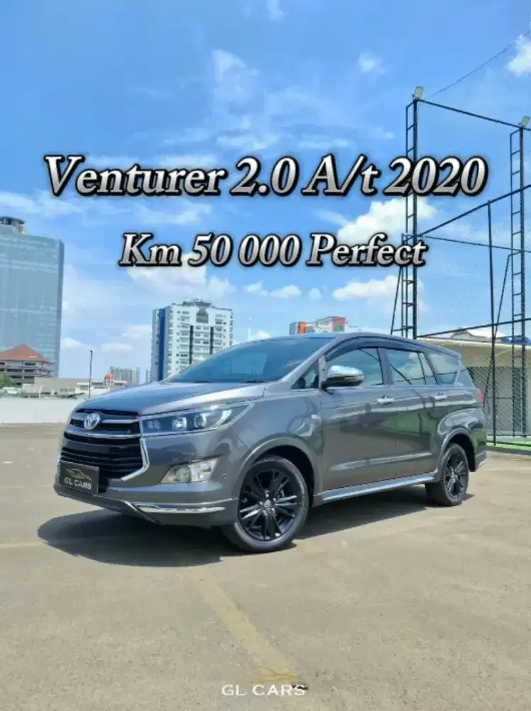 Venturer 2.0 A/t Cash Km 50rb Abu2 Toyota Kijang Seperti Baru