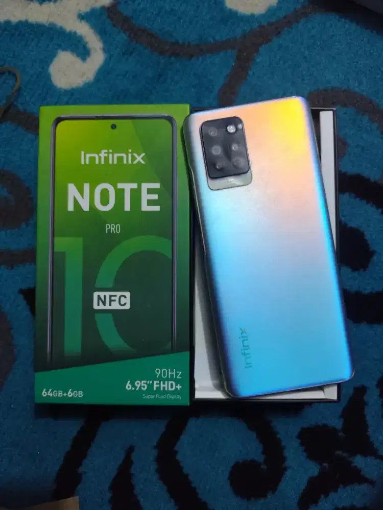Infinix note 10 pro NFC 6/64 Fulset [Second]