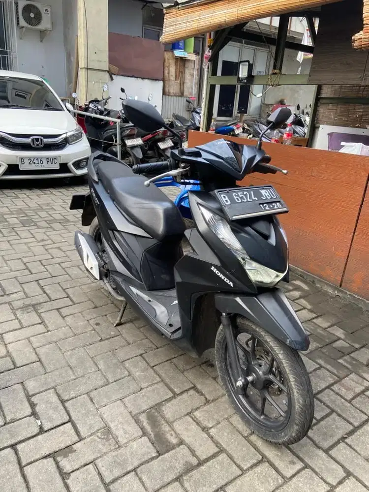 Jual BEAT SPORTY 2021 cbs iss deluxe warna hitam