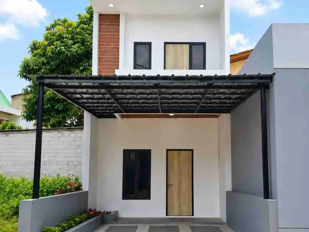 RUMAH 2 LANTAI SIAP HUNI HANYA 690 JUTAAN AKSES DEKAT KE BINTARO