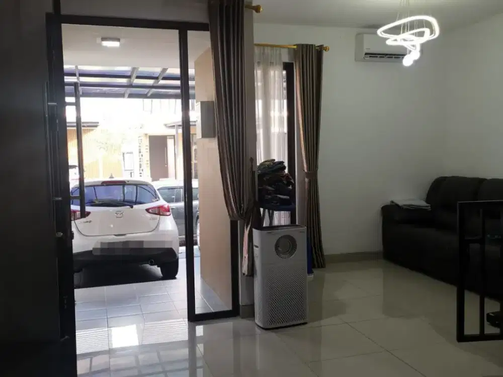 Rumah Full Furnished & Full Renovasi di Mahakam River Garden Jakarta Garden City Cakung