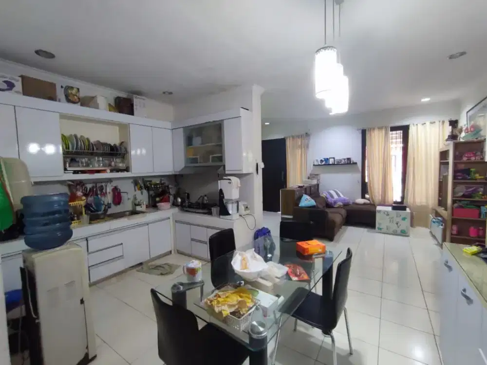 Rumah Lebar 6 SHM Hadap Barat Laut Cluster Serenade Lake Gading Serpong