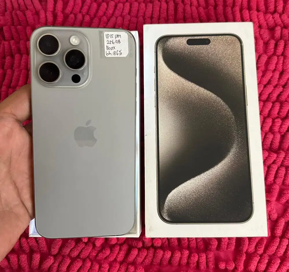 Iphone 15 pro max 256gb ibox muluss